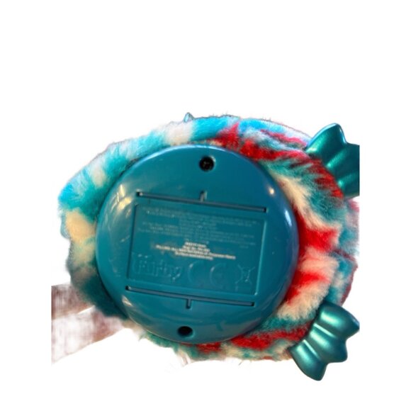 2012 Furby Boom Festive Sweater Special Edition Red White Blue Tested & Works - Picture 5 of 5